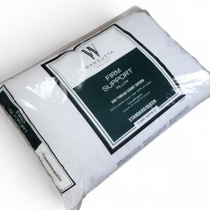 New Wamsutta Firm Support Pillow - Classic White. Standard/Queen.